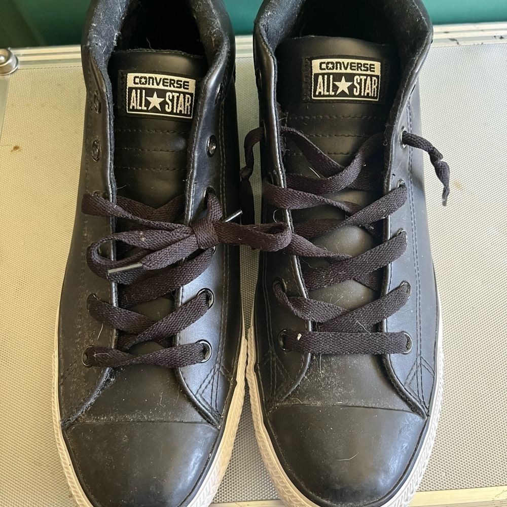Converse All Star Sneakers Black Size 10